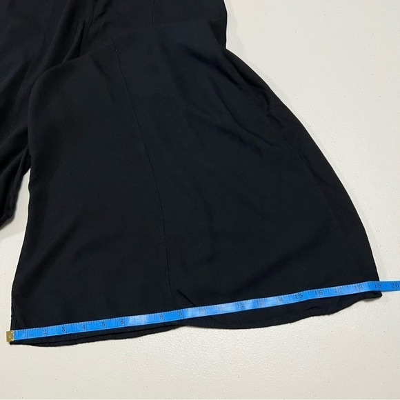 Aritzia Talula Ovington Black Rayon Wide Leg Cropped Jumpsuit - Picture 13 of 13